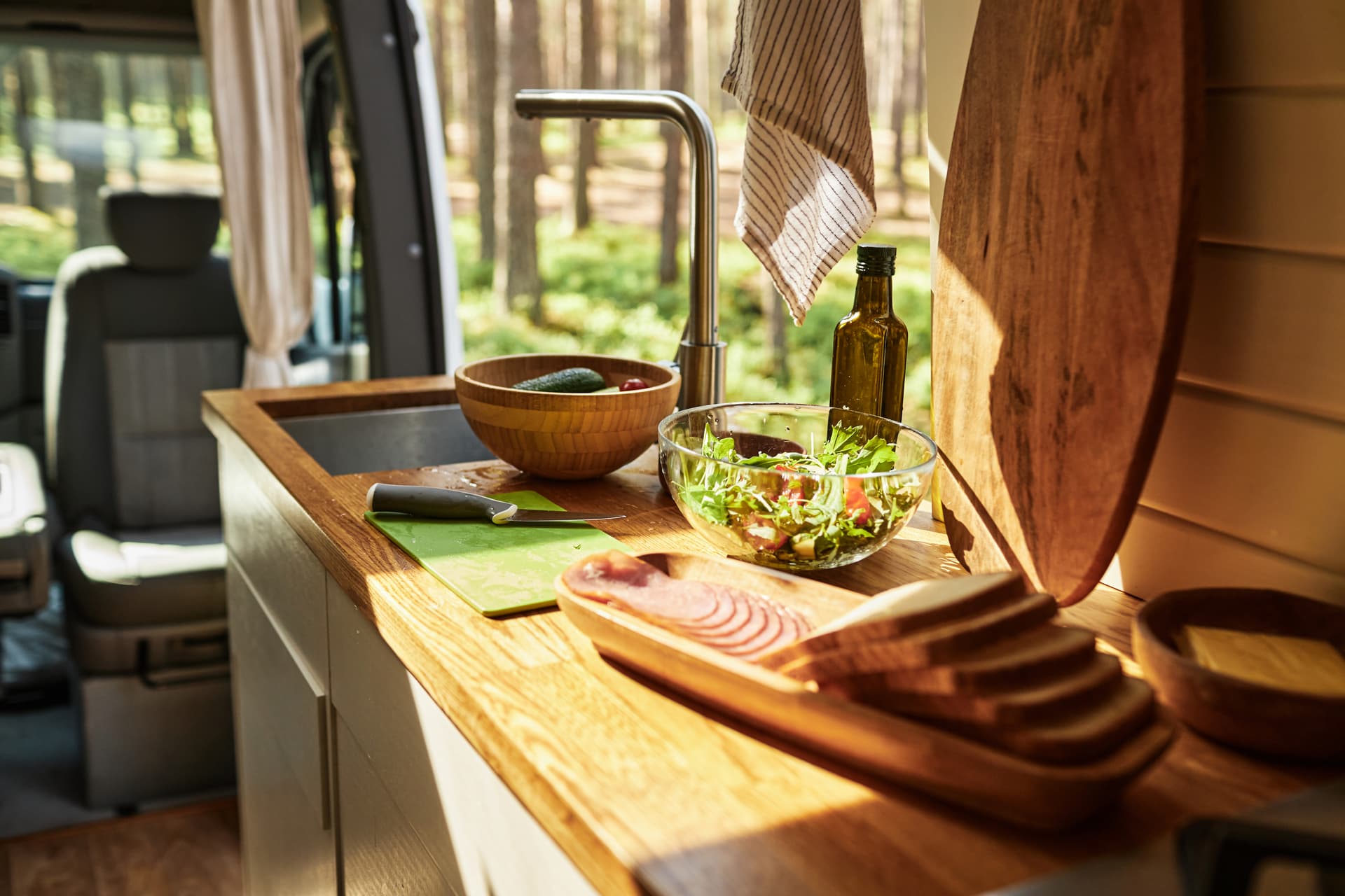Van Kitchen Installation