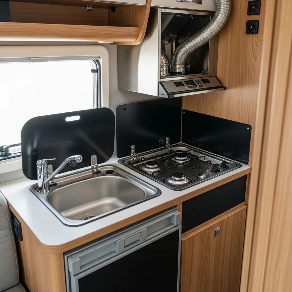 Van Kitchen Installation