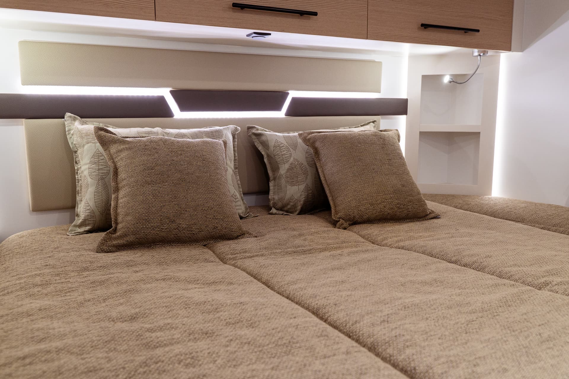 Van Bed and Sleeping Area