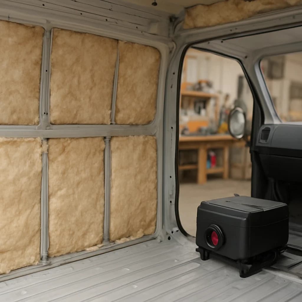 Van Heating and Cooling Installation