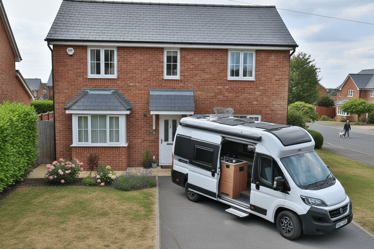 A campervan conversion job seen in full